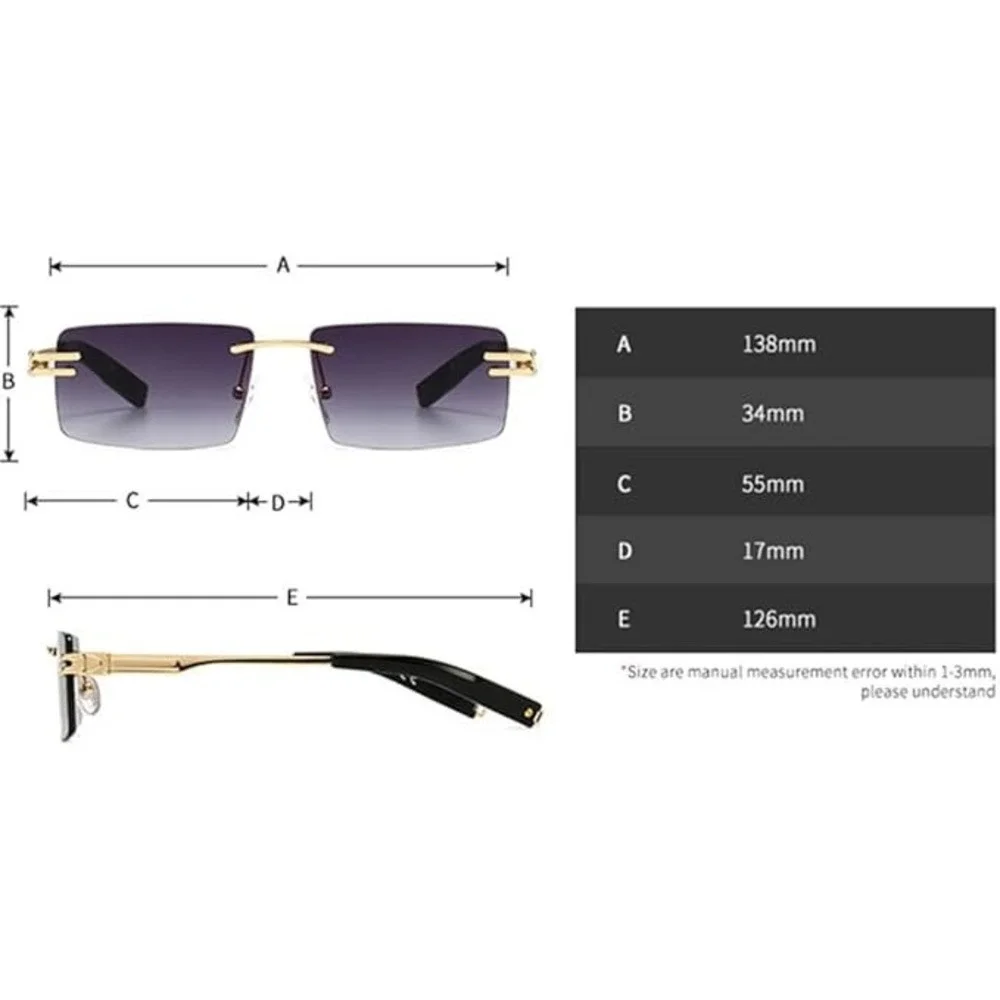 N/A men rimless